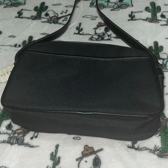 White stag black small messanger crossbody rectangular buckle bag new with tags - Picture 8 of 14